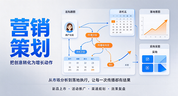 合水县营销策划